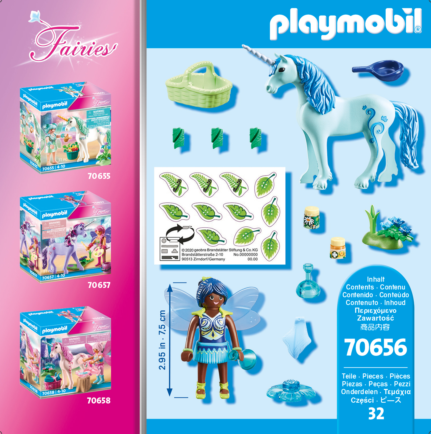 Playmobil: Fairies - Einhorn mit Heiler-Fee Playmobil: Fairies - Einhorn mit Heiler-Fee