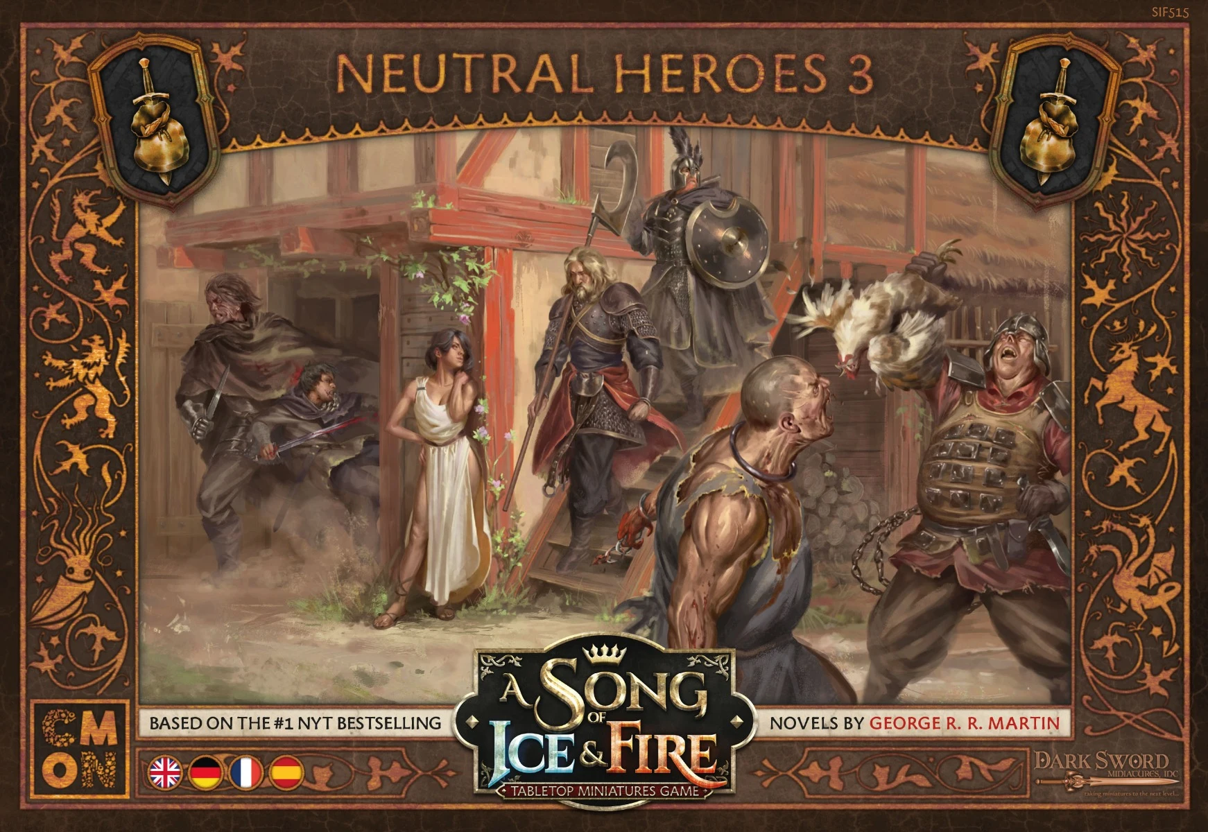 Song of Ice & Fire: Miniaturenspiel - Neutral Heroes 3