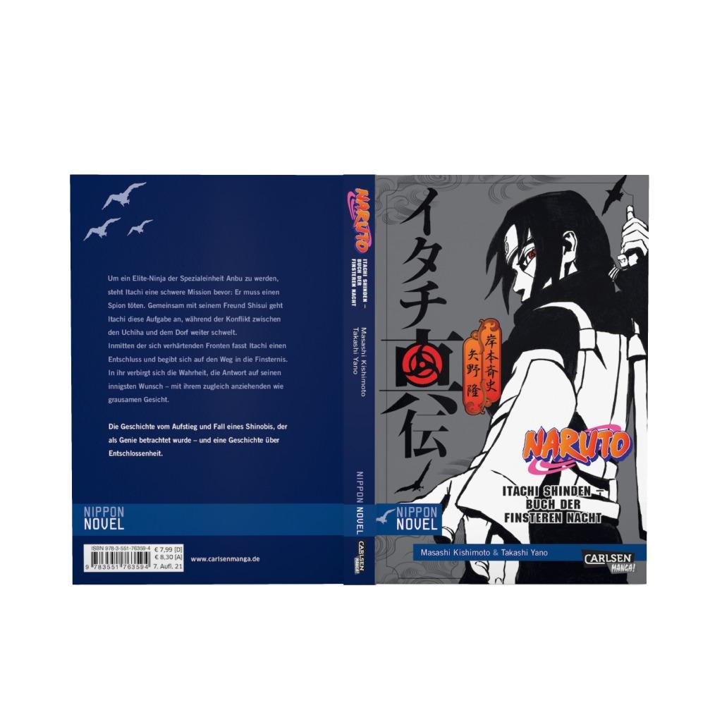 Naruto Novel Bd.7: Itachi Shinden - Buch der finsteren Nacht