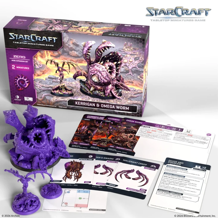 Starcraft TMG: Zerg - Kerrigan & Omega Worm