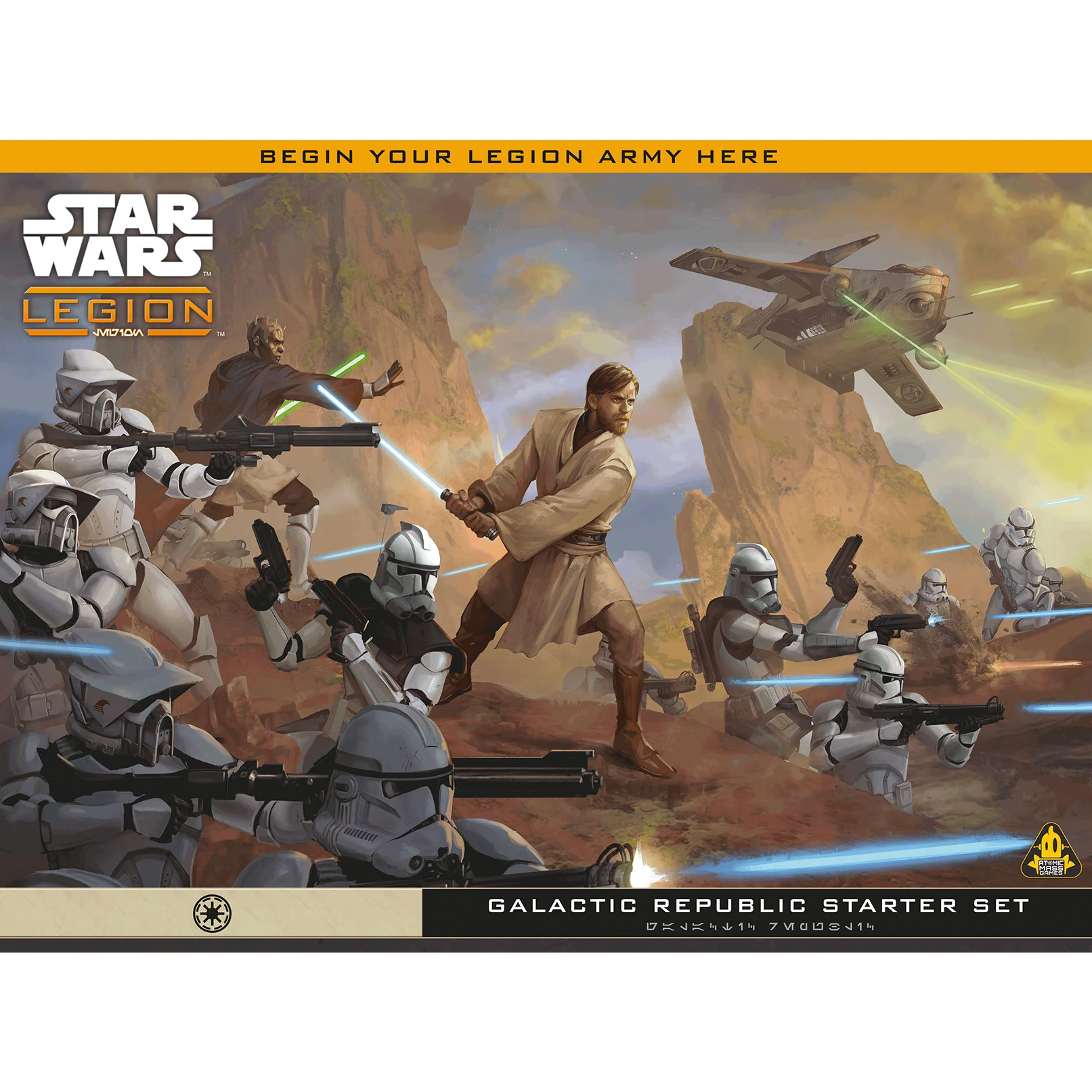 Star Wars: Legion - Starter Set Galactic Republic (multilingual)