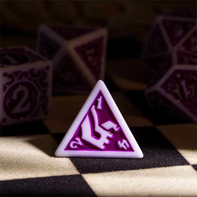 Grape Explosion RPG Dice Set (7)