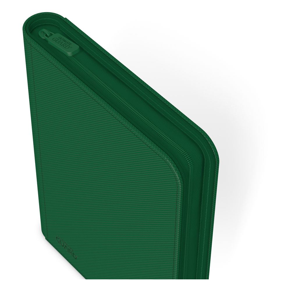 Ultimate Guard: Zipfolio Xenoskin 8-Pocket Mini Grün grün, Reißverschluss, Hülle, Brieftasche, Beutel