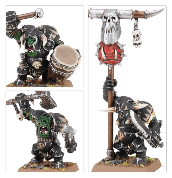 Warhammer: The Old World Orc & Goblin Tribes - Black Orc Mobs Warhammer: The Old World Orc & Goblin Tribes - Black Orc Mobs