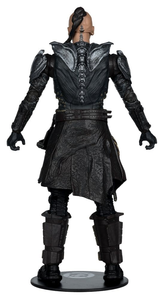 DC Multiverse AF: Krem of the Yellow Hills Deluxe Theatrical Edition 17cm Kämpferfigur, Rüstung, Lederlook, Spitzenkette, Schwertgürtel
