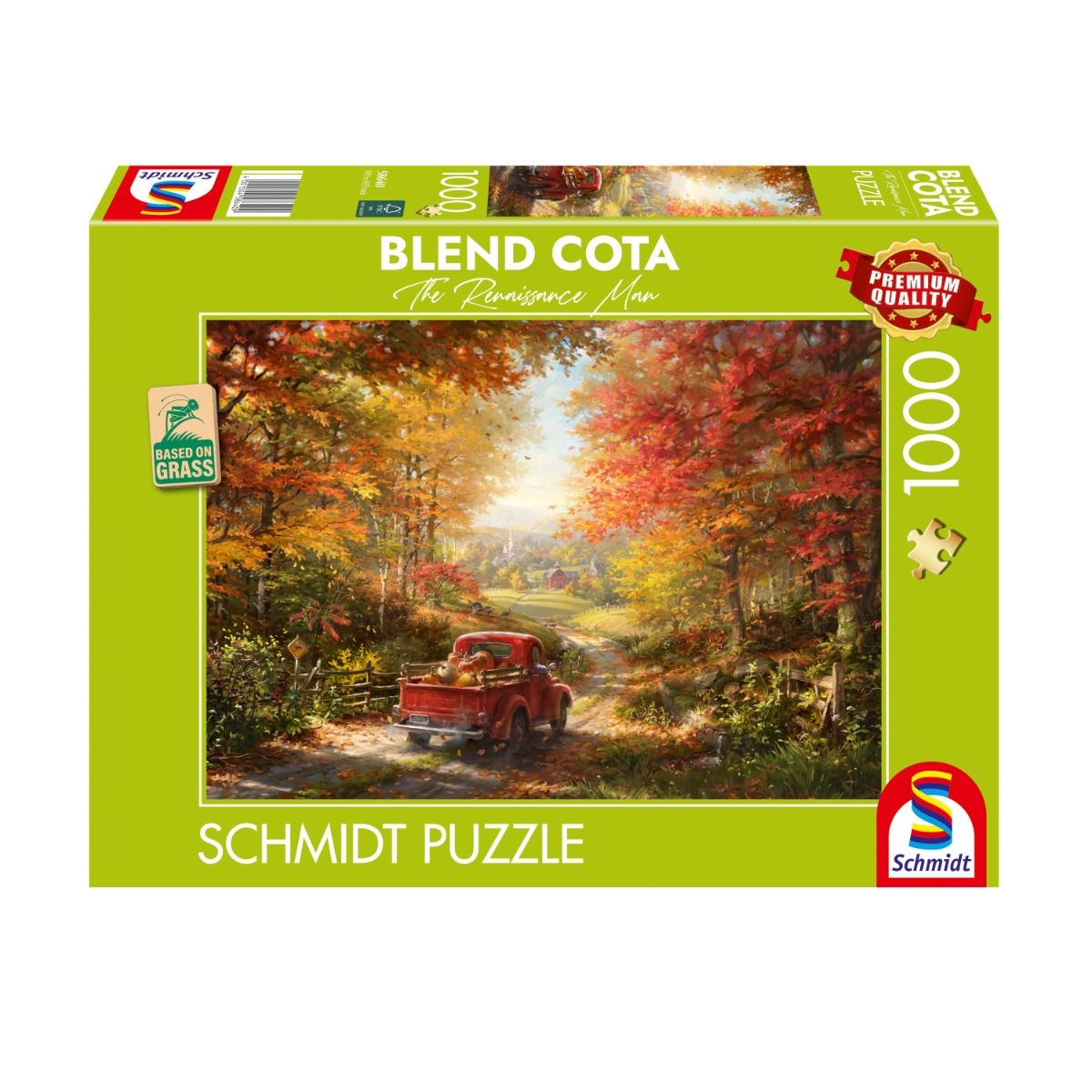 Puzzle, Schmidt Puzzle, Herbstwald, Herbstlandschaft, Puzzlespiel