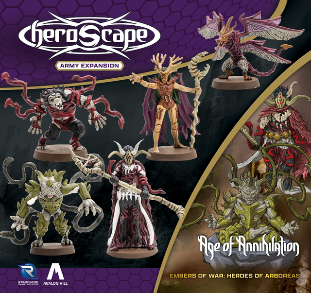 HeroScape: Heroes of Arboreas Army Expansion HeroScape: Heroes of Arboreas Army Expansion