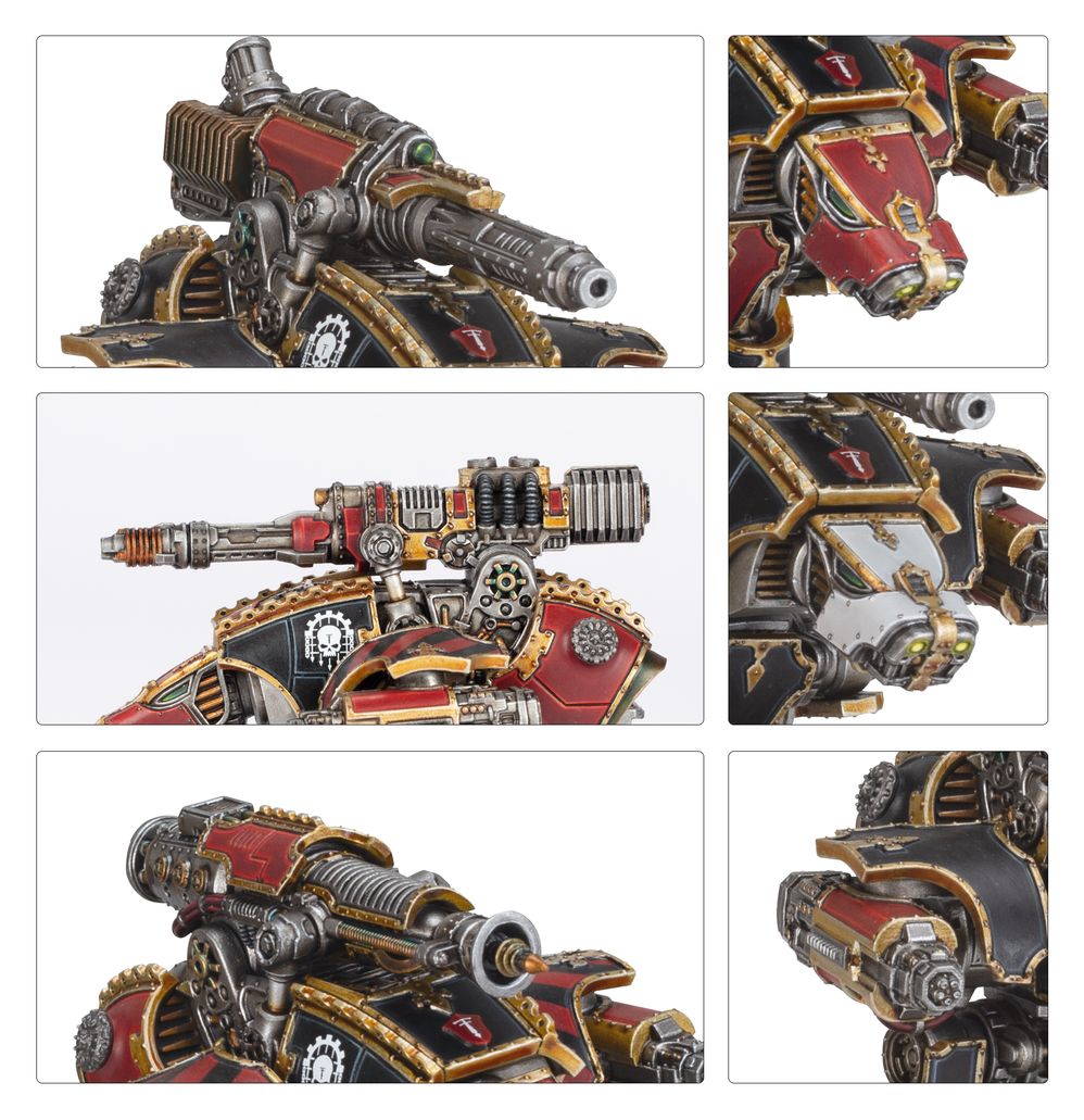 Legions Imperialis: Dire Wolf Heavy Scout Titans Legions Imperialis: Dire Wolf Heavy Scout Titans