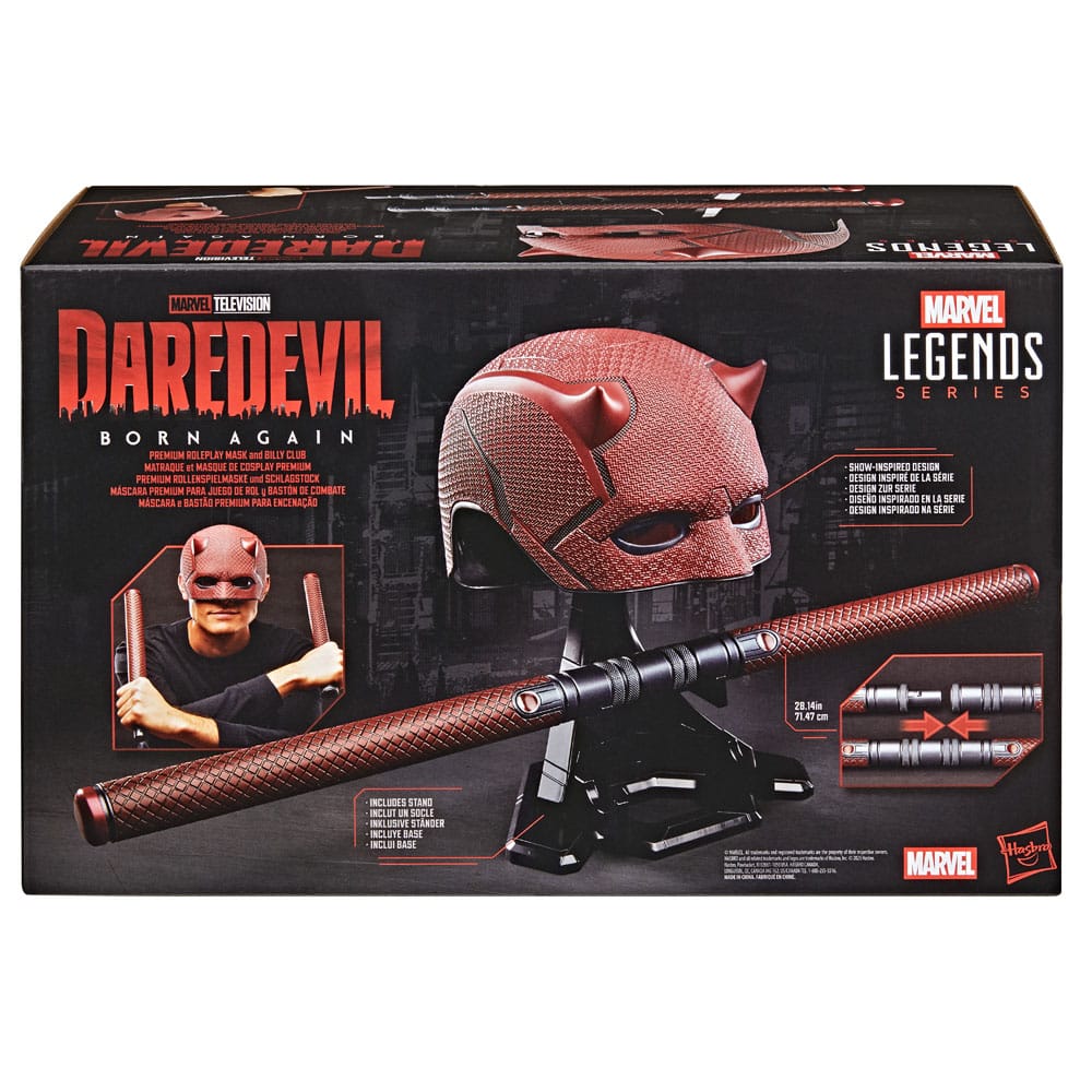 Daredevil: Daredevil Premium Roleplay Maske Helme, Person, Leute, Schlagstock, Stock