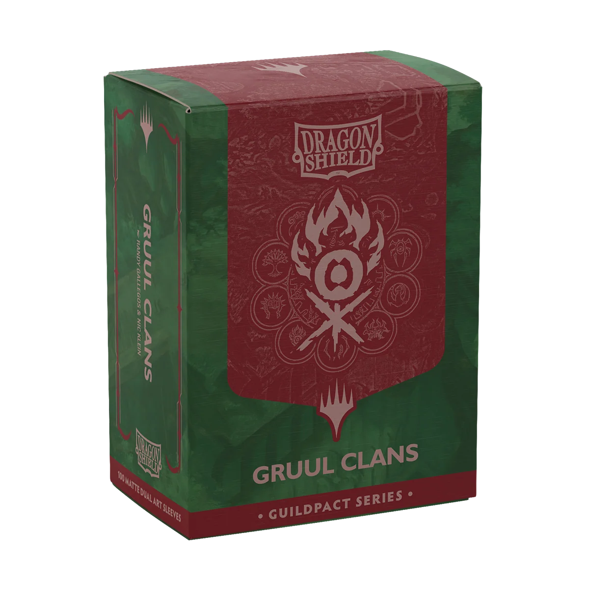 Gruul Clans, Guildpact Series, Boxed set, Art sleeves, Dragon Shield