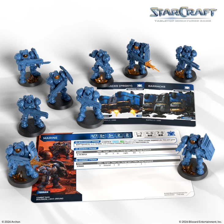 Starcraft TMG: Terran - Marine Starcraft TMG: Terran - Marine