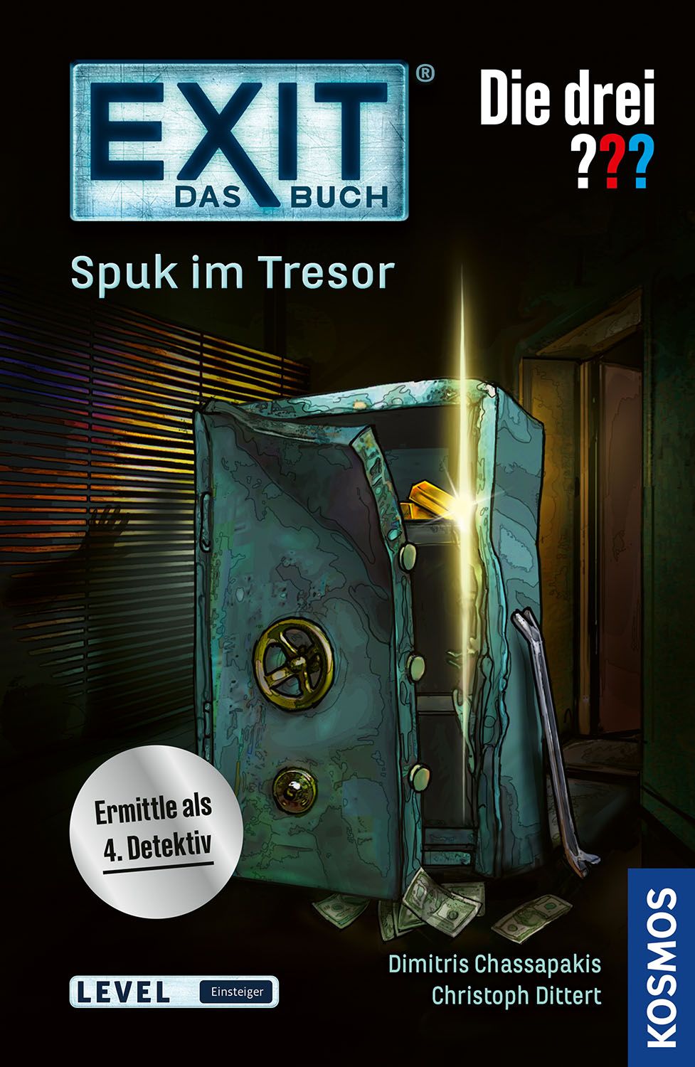 Exit: Das Buch - Spuk im Tresor Tresor, Safe, Geld, Schatz, Türschloss