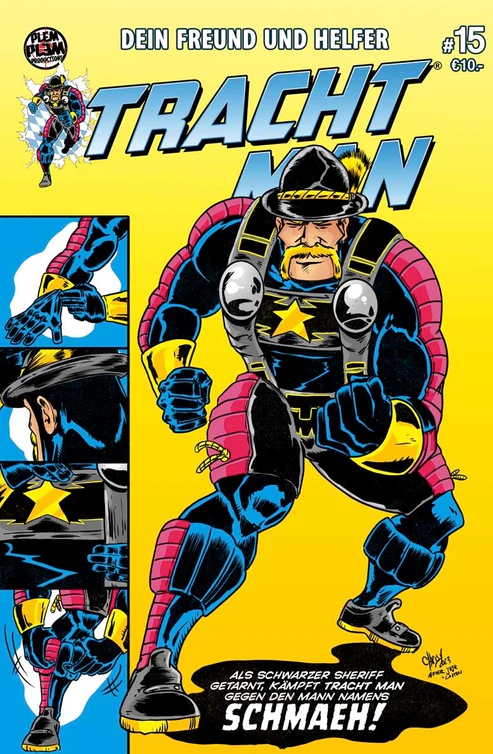 Tracht Man #15 Ultra Comix Variant