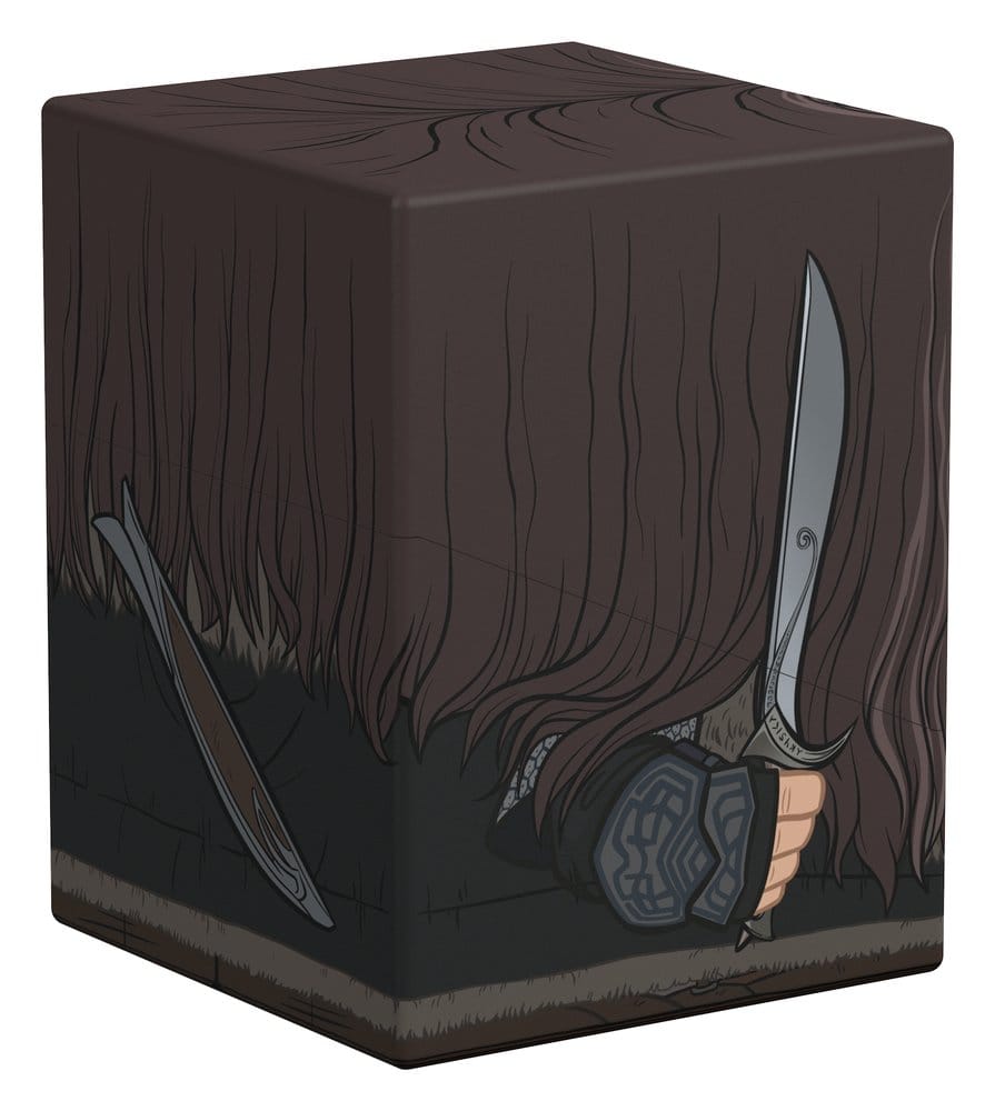 Holzblock, Klinge, Dolch, Schwert, Hammer?