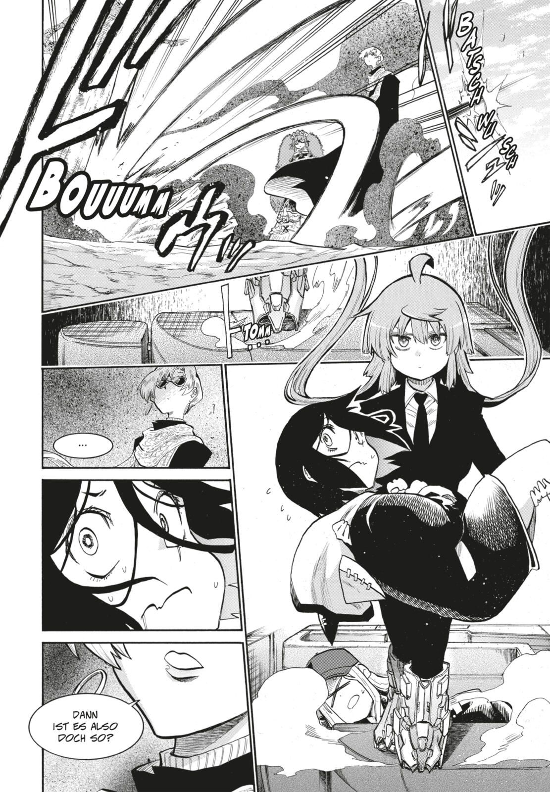 Manga, Panel, weiblich, Rüstung, Schiff