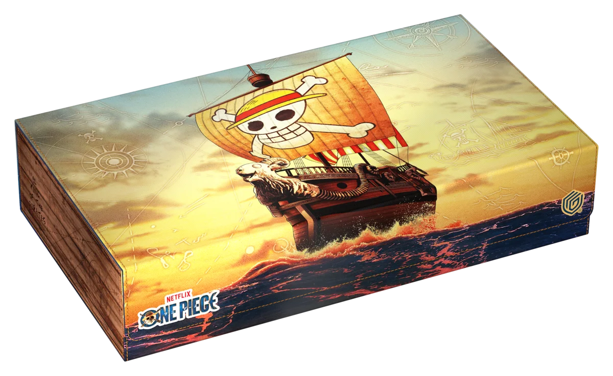 Pirate ship, Piratenschiff, Schädel und Knochen, Netflix One Piece, Schiffsbox