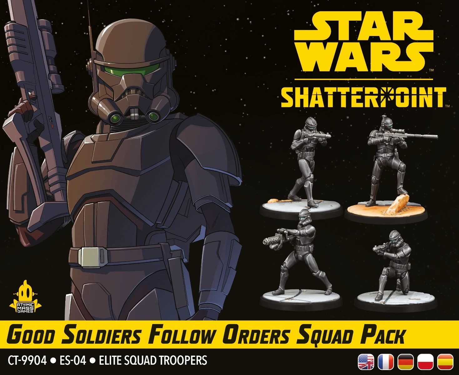 Star Wars: Shatterpoint - Good Soldiers Follow Orders Squad Pack Star Wars: Shatterpoint - Good Soldiers Follow Orders Squad Pack