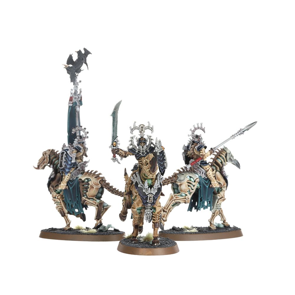 Warhammer: Ossiarch Bonereapers - Kavalos Deathriders Warhammer: Ossiarch Bonereapers - Kavalos Deathriders