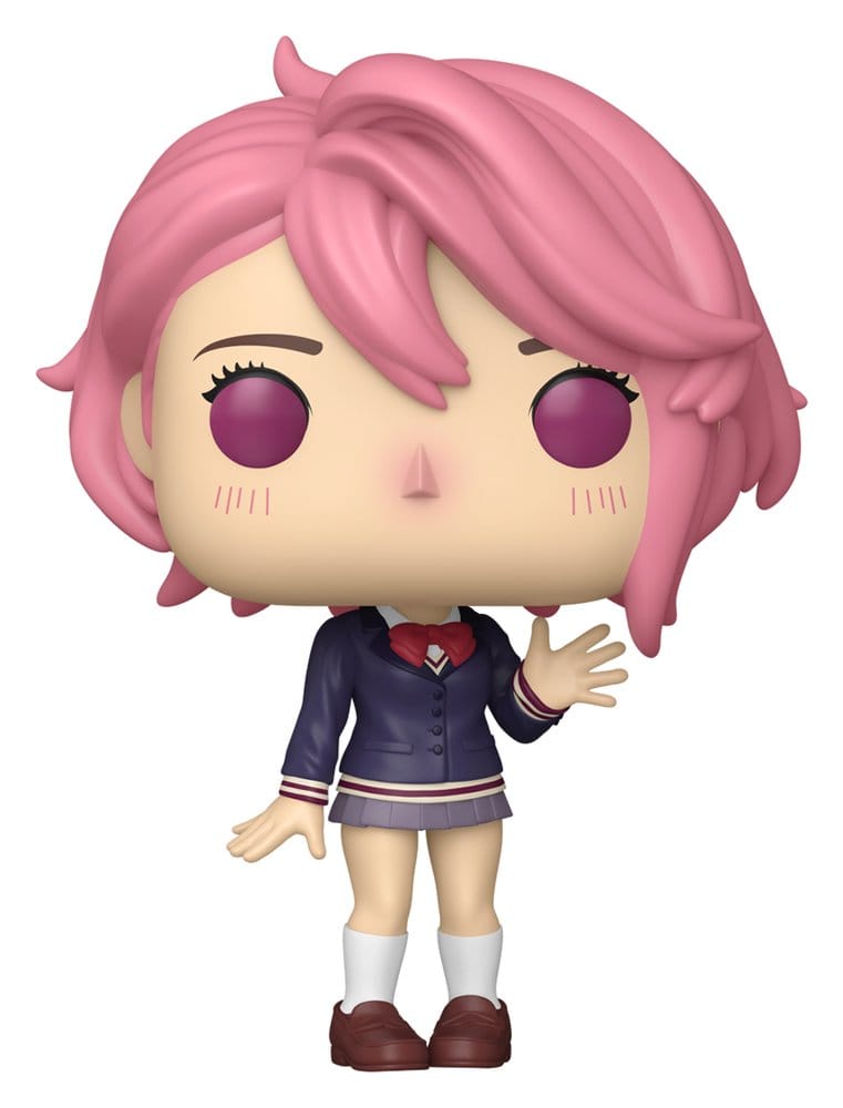 Funko Pop, pink hair, Schuluniform, Mini-Figur, kein Gesichtsdetail