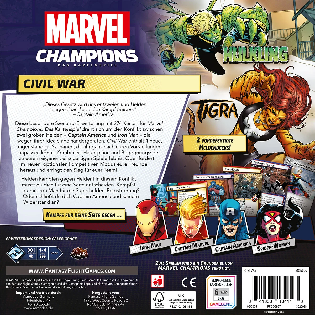 Marvel Champions LCG dt.: Civil War