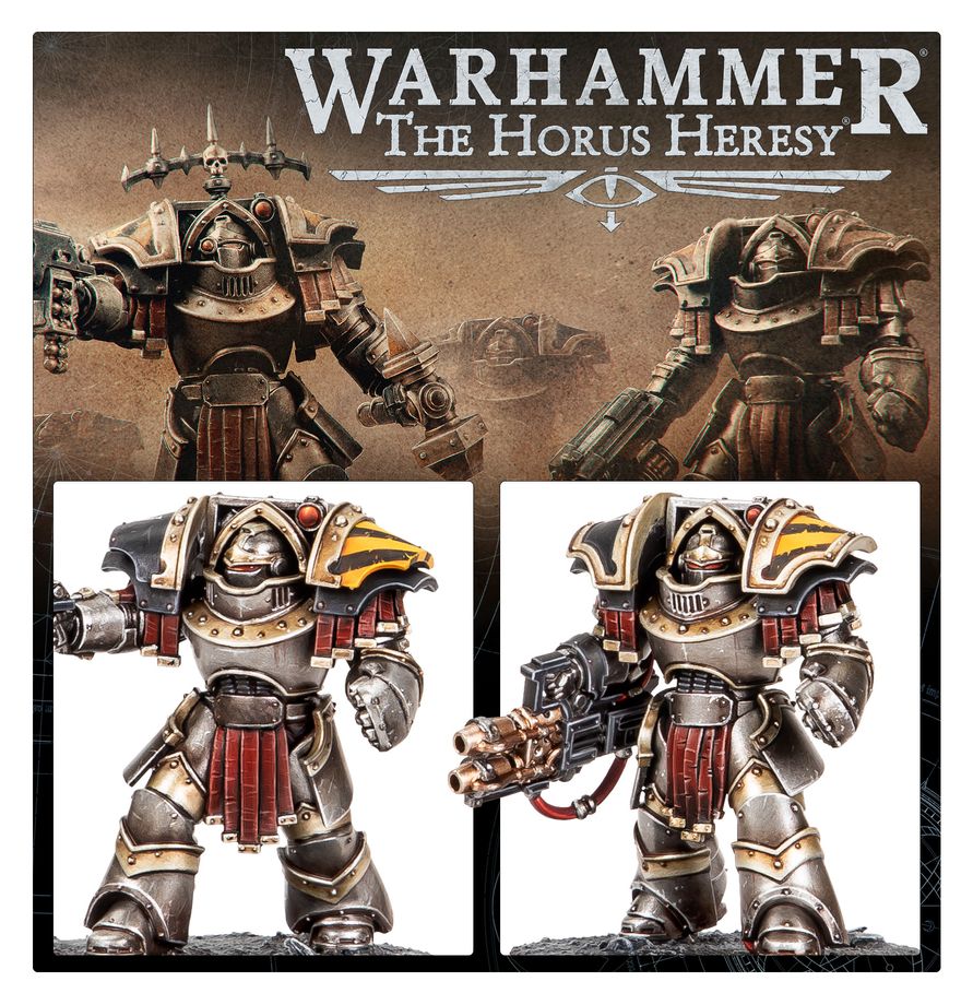Horus Heresy: Legiones Astartes - Cataphractii Terminators with Power Fists Spielzeug, Person