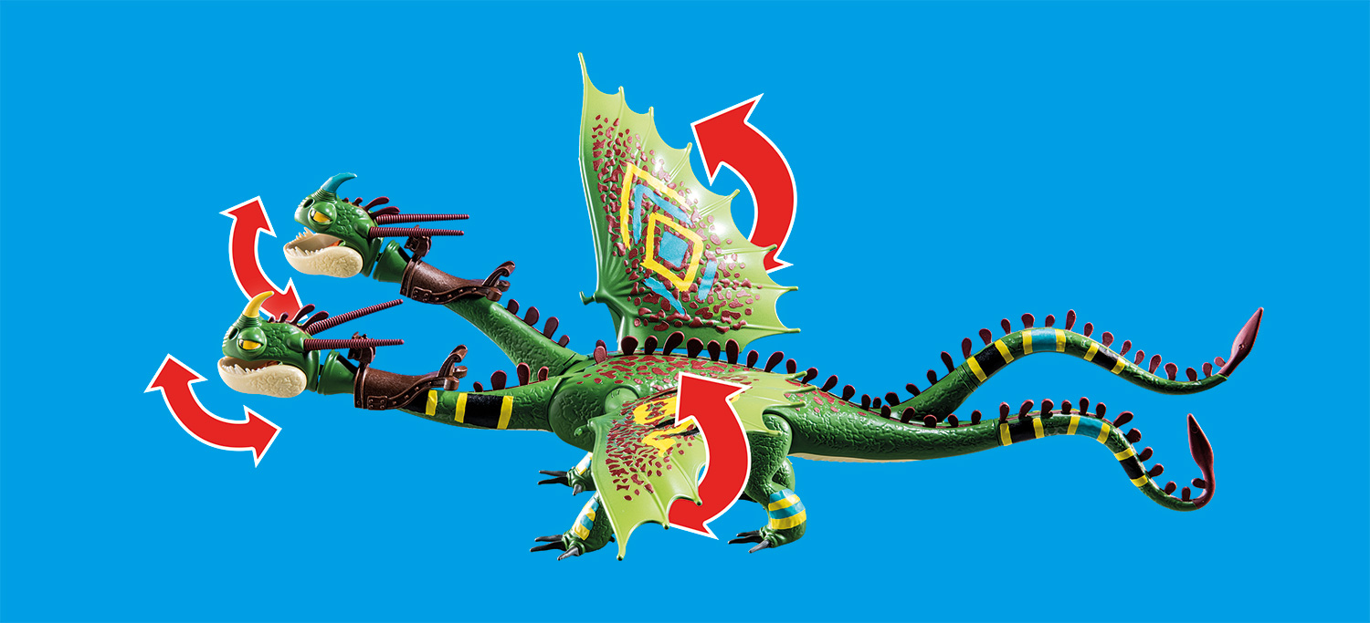 Playmobil: Dragons - Dragon Racing Raffnuss und Taffnuss mit Kotz und Würg Playmobil: Dragons - Dragon Racing Raffnuss und Taffnuss mit Kotz und Würg