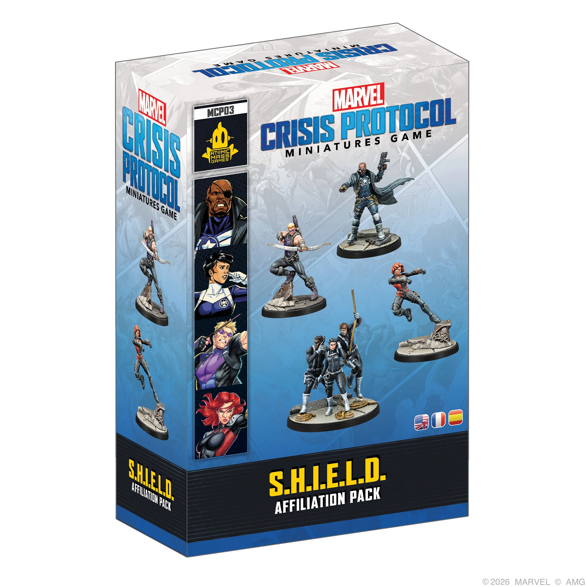 Marvel Crisis Protocol: S.H.I.E.L.D. Affiliation Pack Marvel Crisis Protocol: S.H.I.E.L.D. Affiliation Pack