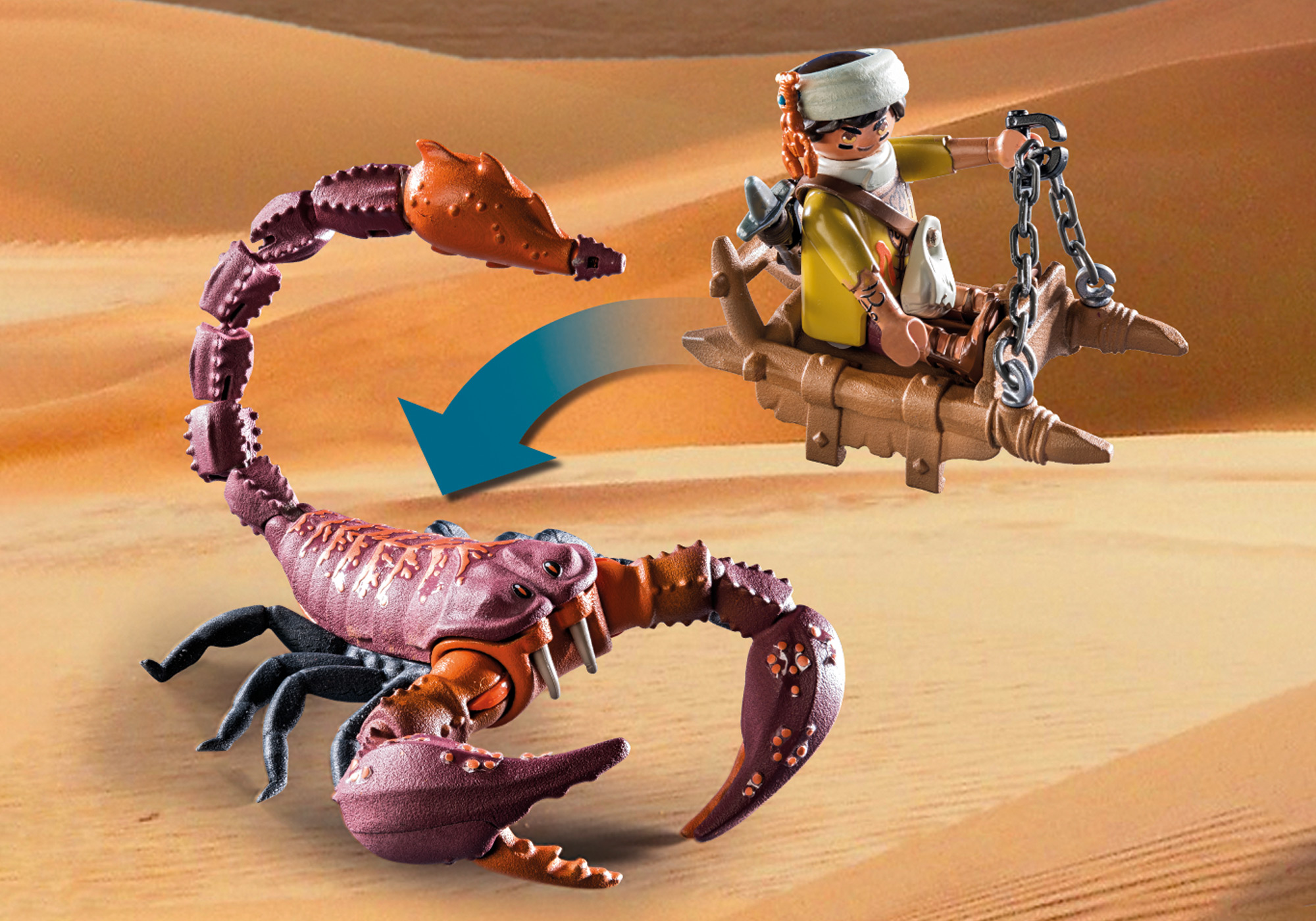 Playmobil: Novelmore - Sal'ahari Sands Skorpionjagd am Wrack