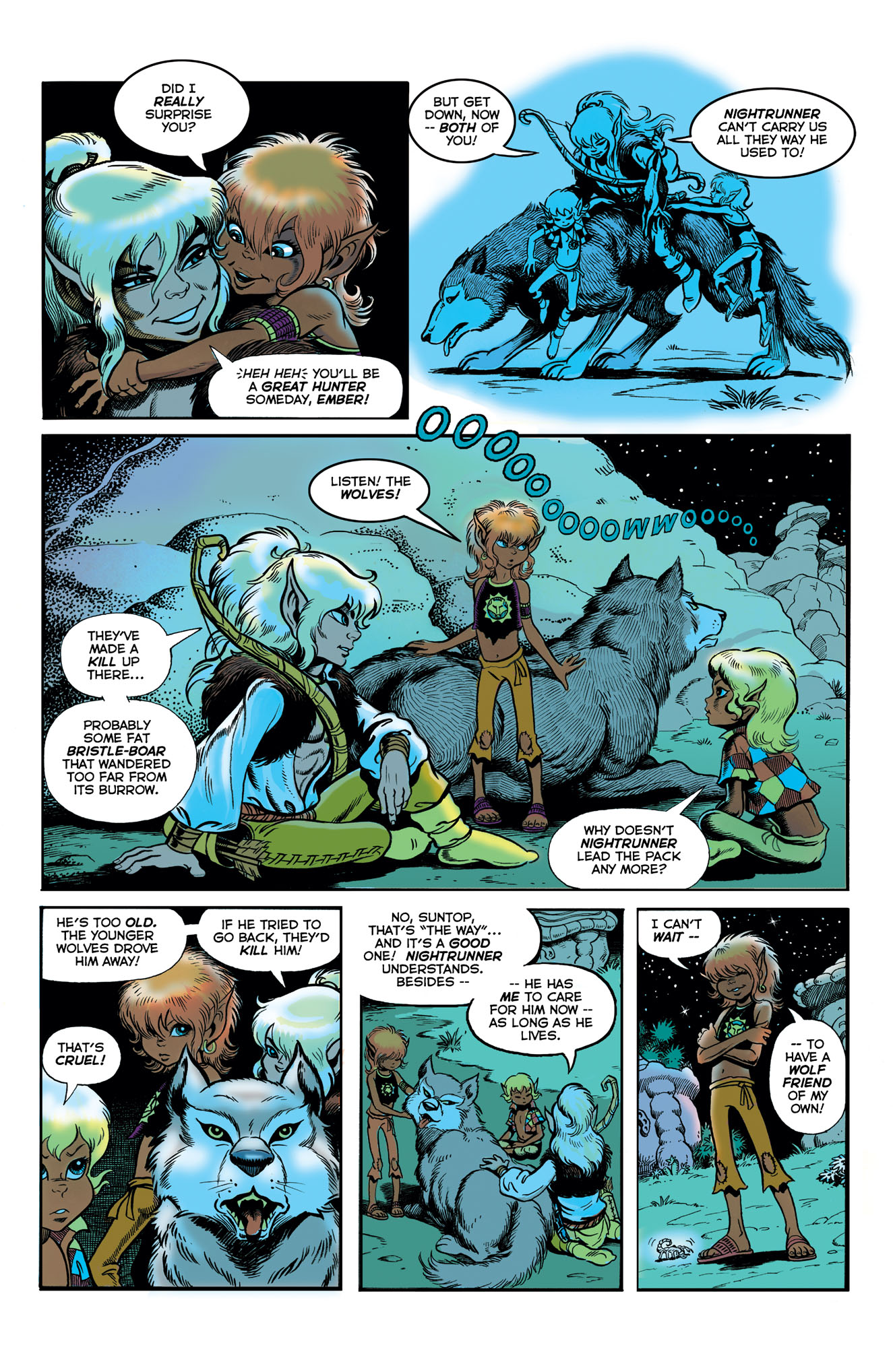 Elfquest The Original Quest Book 2: Forbidden Grove HC Elfquest The Original Quest Book 2: Forbidden Grove HC