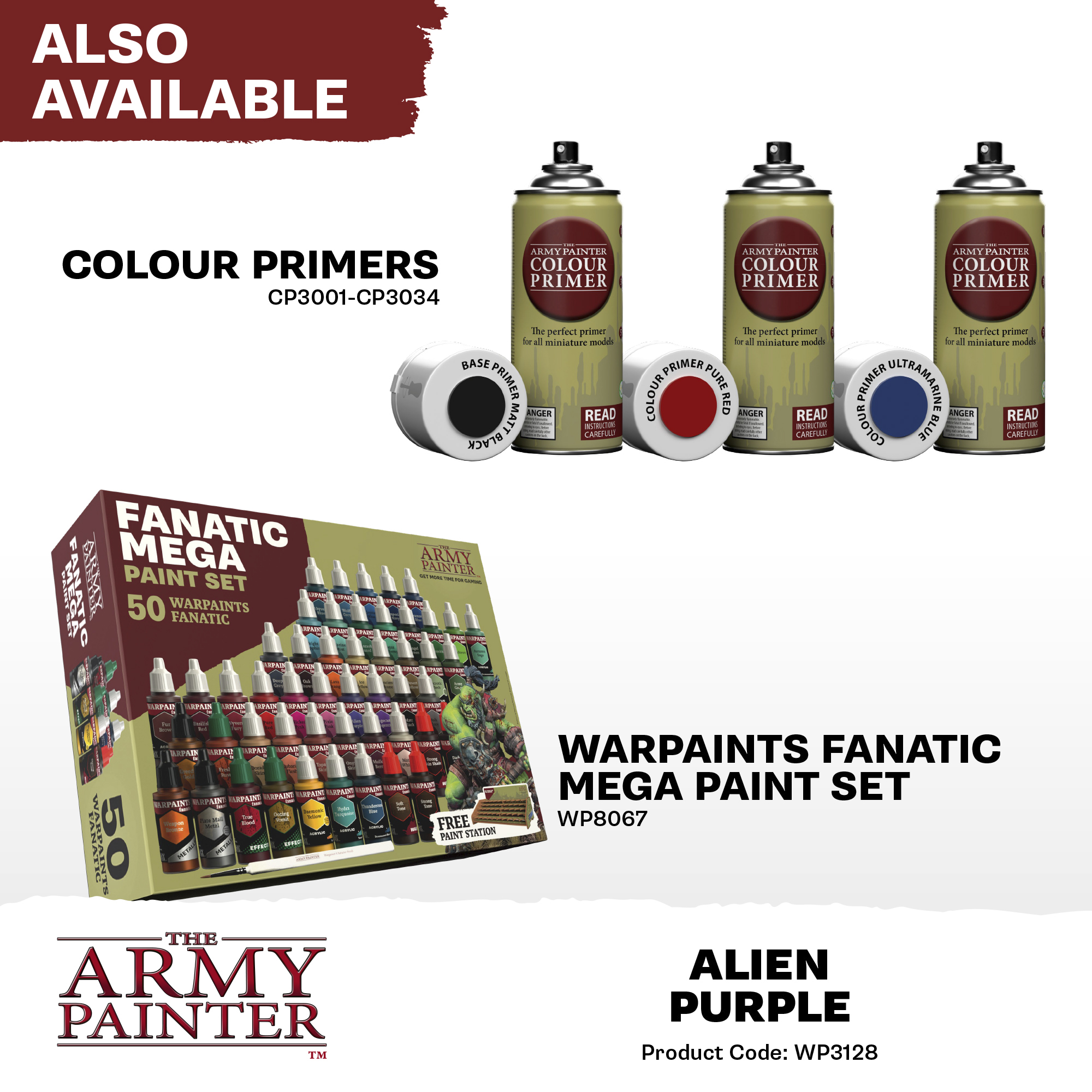 Army Painter: WP Fanatic - Alien Purple Army Painter: WP Fanatic - Alien Purple