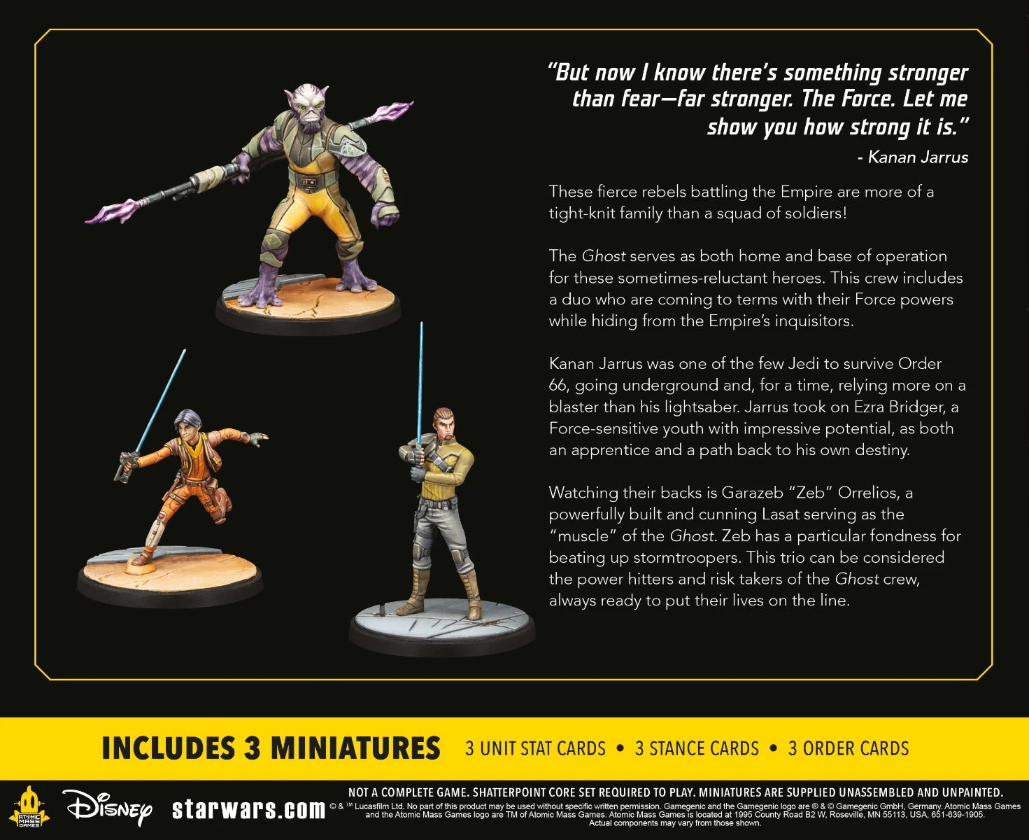 Star Wars: Shatterpoint - Stronger Than Fear SquadPack ("Stärker als Angst") Star Wars: Shatterpoint - Stronger Than Fear SquadPack ("Stärker als Angst")