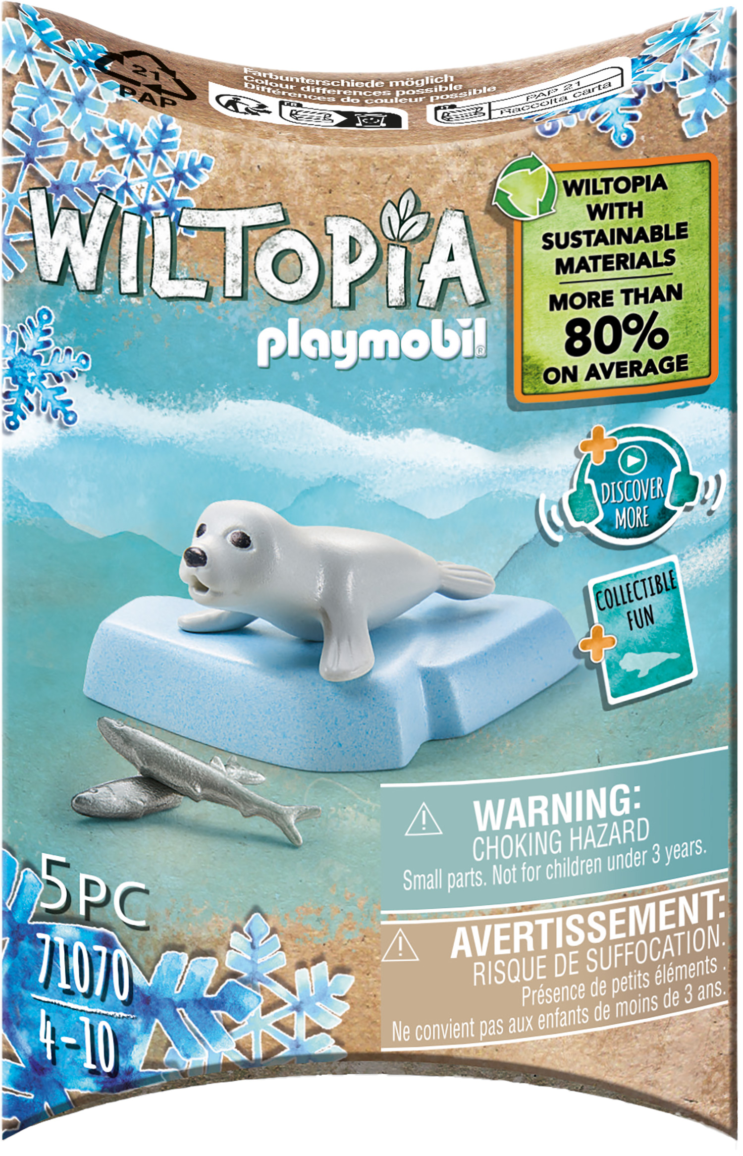 Playmobil: Wiltopia - Junger Seehund