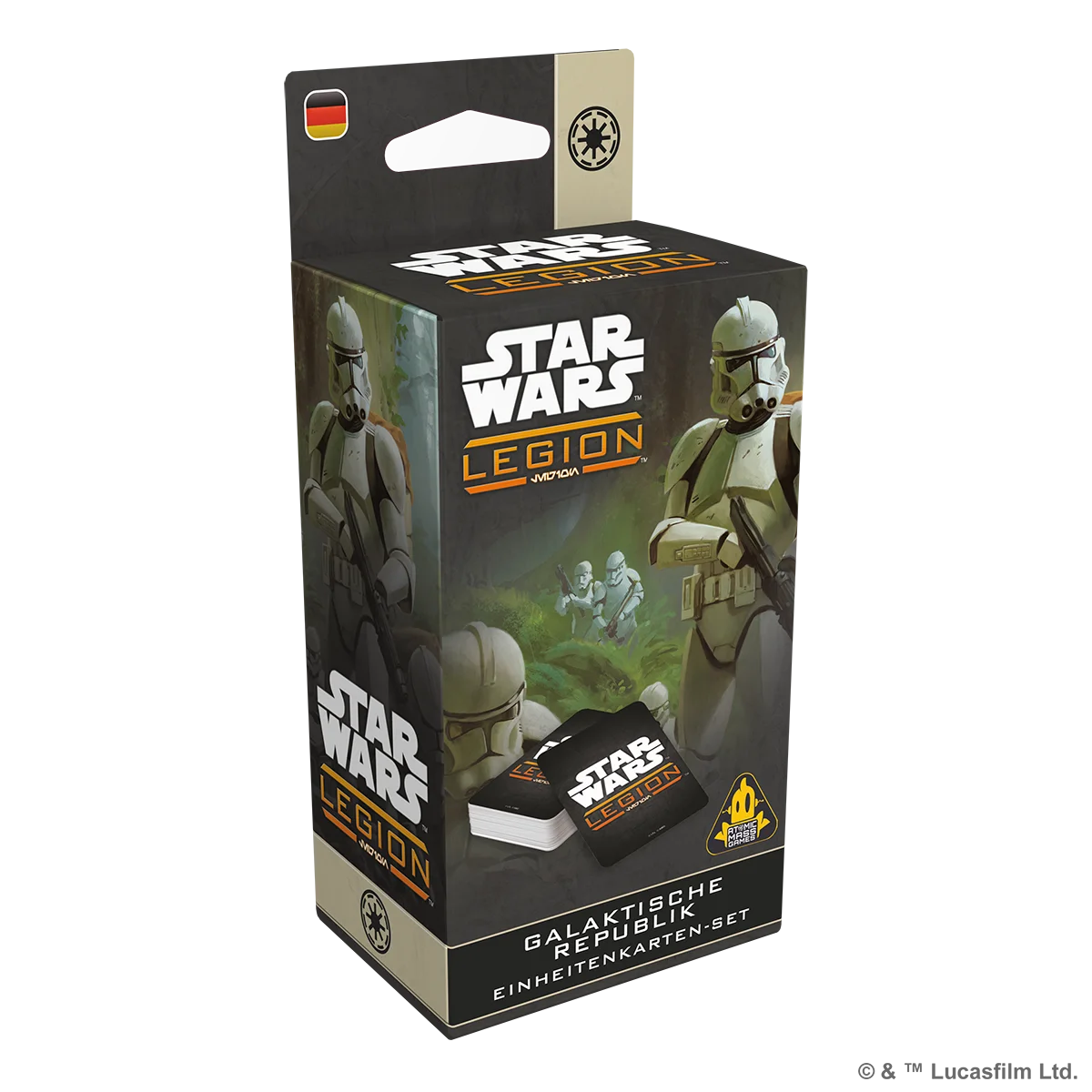 Star Wars: Legion - Einheitenkarten-Set Galaktische Republik Star Wars: Legion - Einheitenkarten-Set Galaktische Republik