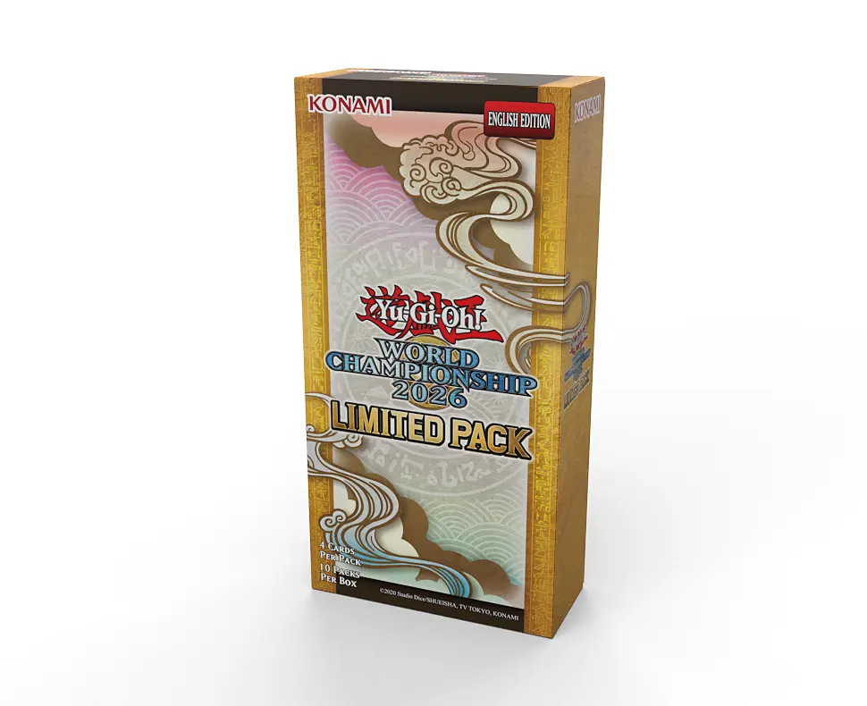 Yu-Gi-Oh, Weltmeisterschaft, Limitiertes Pack, Englische Ausgabe, Kartenspiel-Box