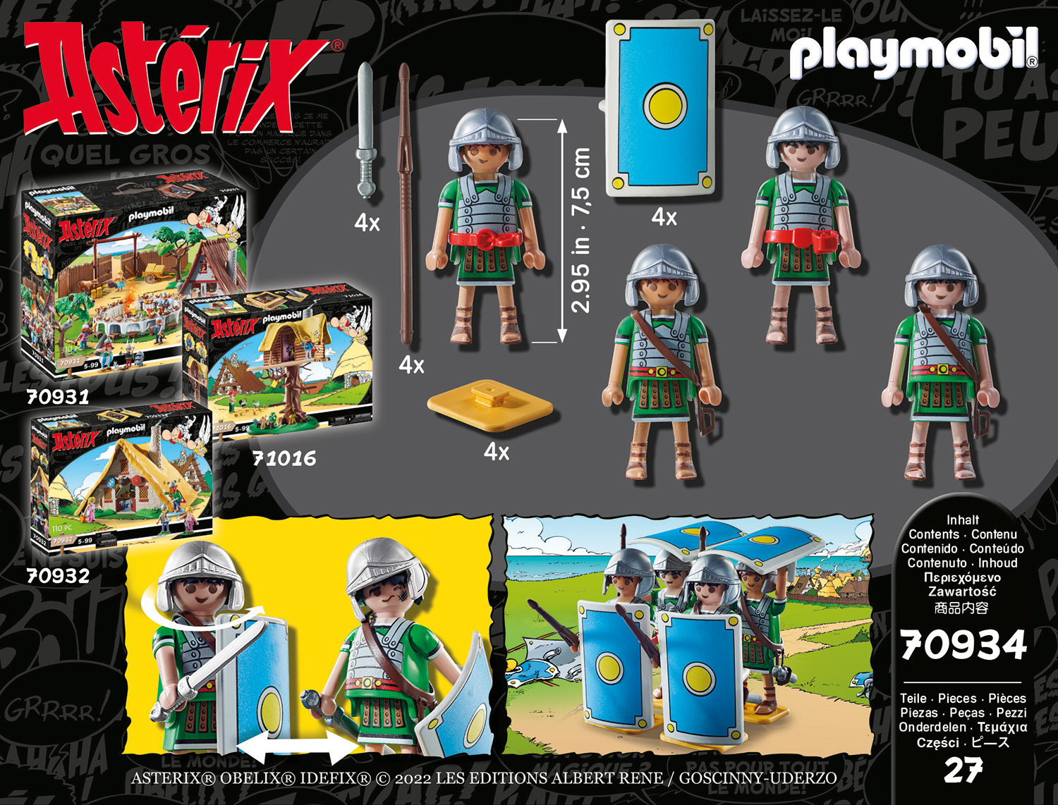 Playmobil: Asterix - Römertrupp Playmobil: Asterix - Römertrupp