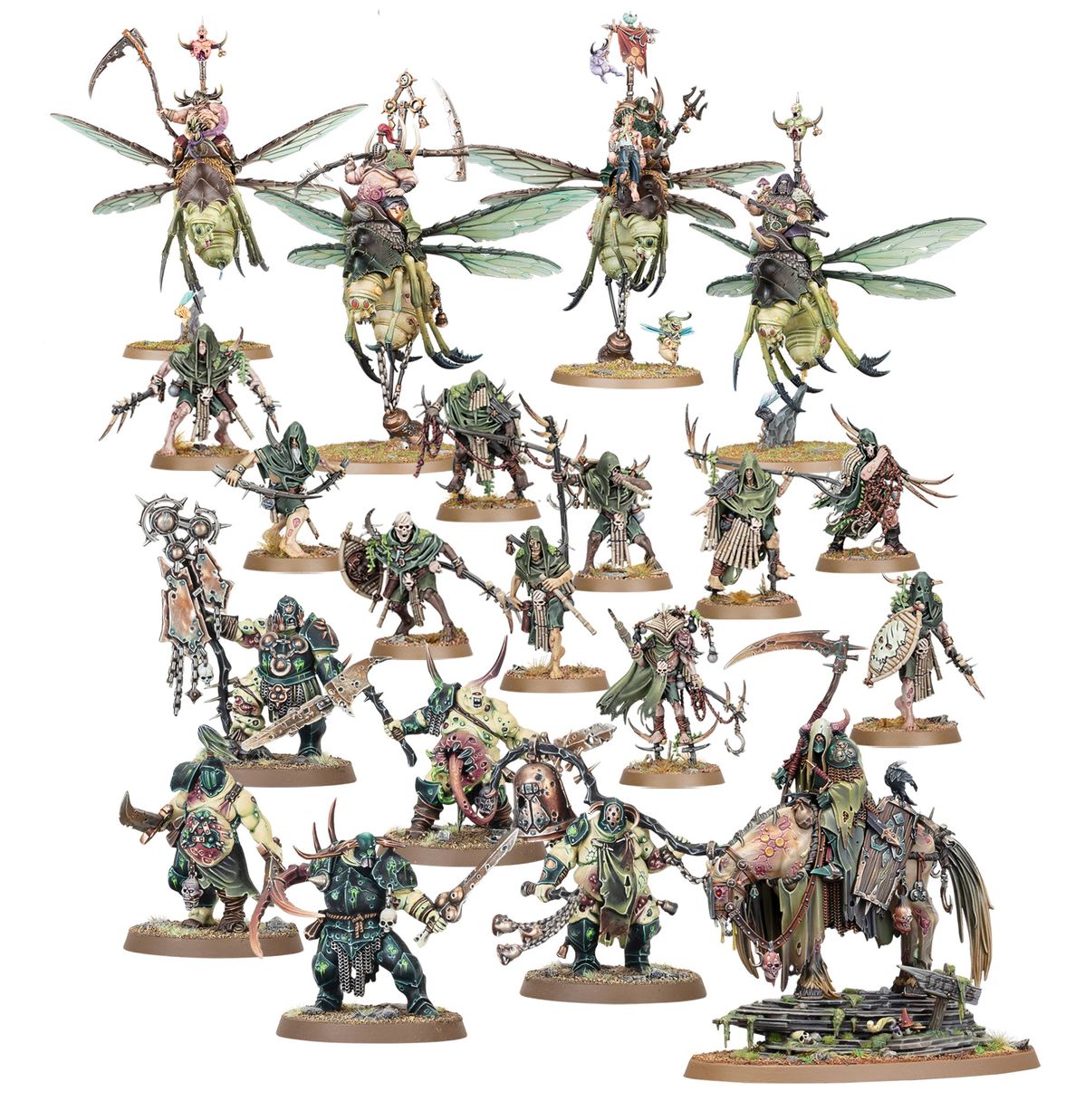 Age of Sigmar: Maggotkin of Nurgle - Shudderblight Cyst (Battleforce)