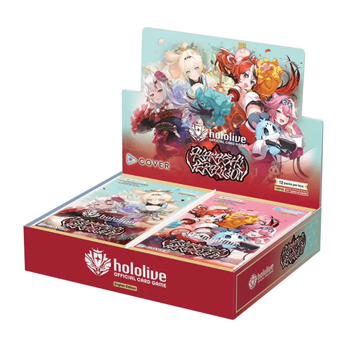 Hololive CCG: Ayakashi Vermillion Booster Display (12) (HPB06)