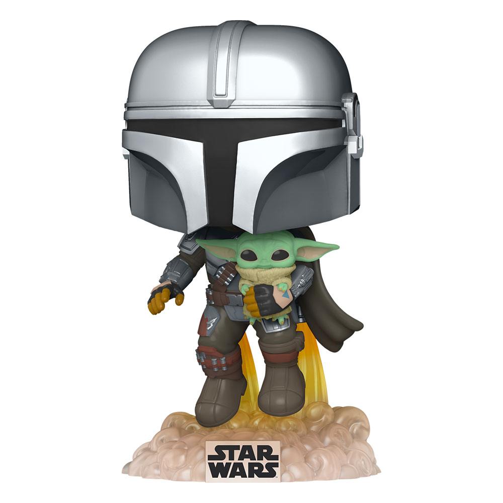 Star Wars: POP Mandalorian - Mandalorian with The Child (402) Star Wars: POP Mandalorian - Mandalorian with The Child (402)