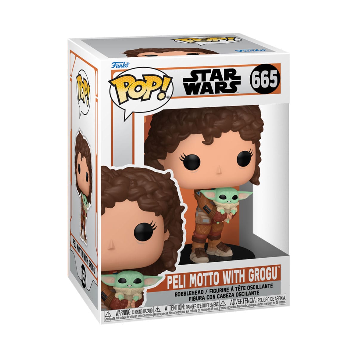 Star Wars: POP Mandalorian - Peli Motto mit Grogu (665)