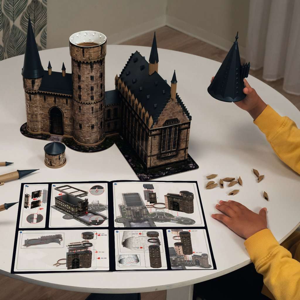 Harry Potter: Puzzle 3D Hogwarts Schloss Die Große Halle