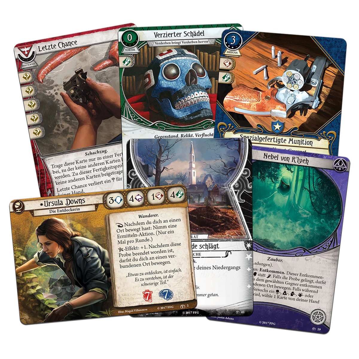 Arkham Horror LCG dt.: Das vergessene Zeitalter Ermittler-Erweiterung