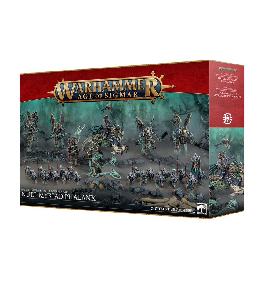 miniaturen, tabletop, Warhammer, Null Myriad Phalanx, Kampftruppe