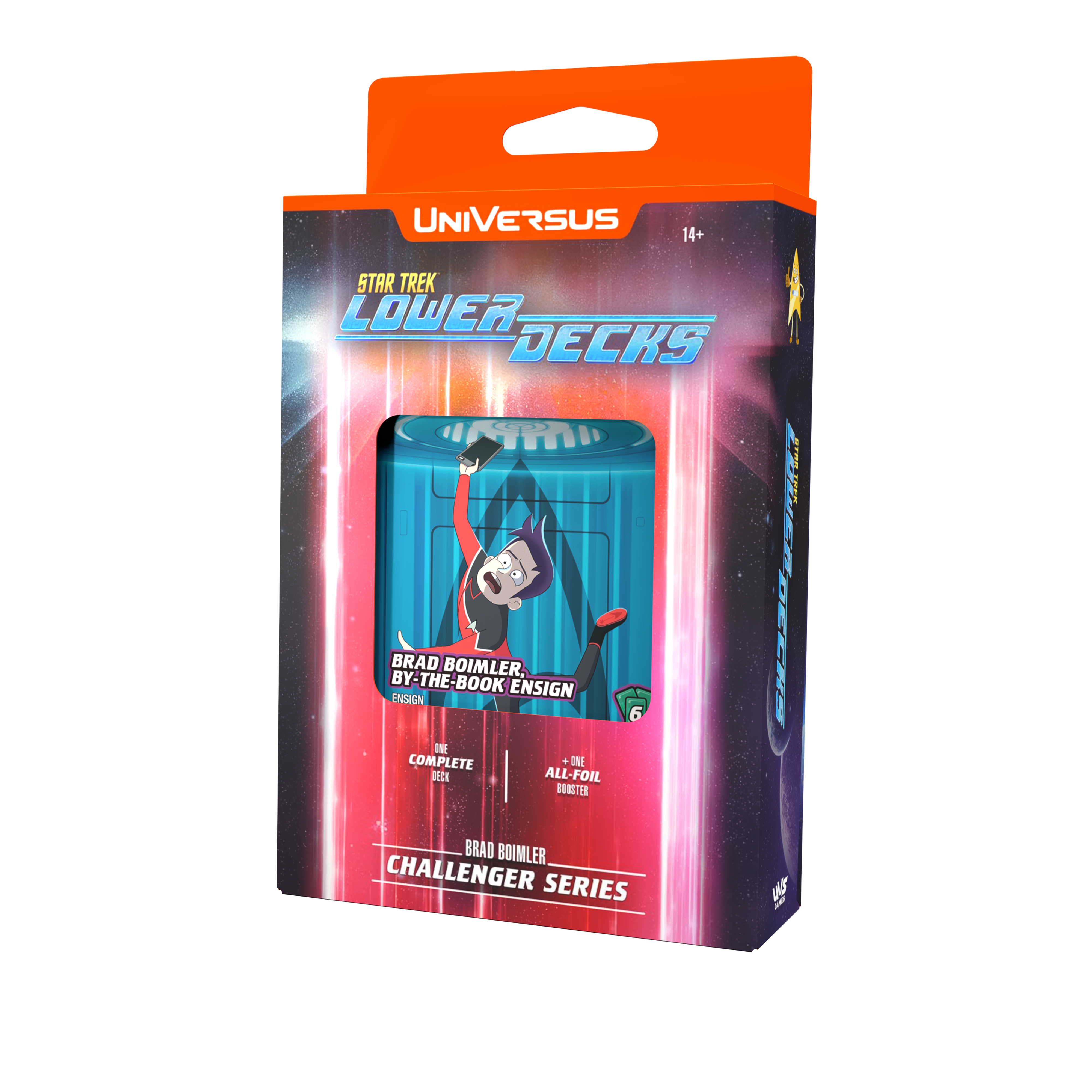 Universus CCG: Star Trek Lower Decks Challenger Series Deck "Brad Boimler" Universus CCG: Star Trek Lower Decks Challenger Series Deck "Brad Boimler"