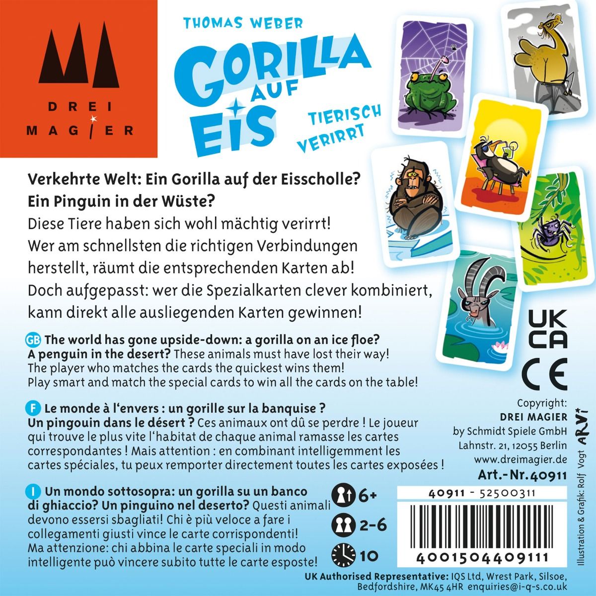 Kartenspiel, Karten, Brettspiel, Illustrationen, Tiere