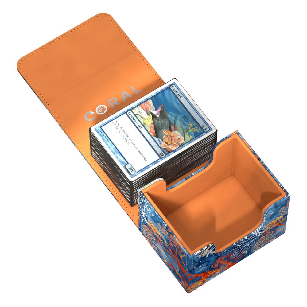 Ultimate Guard: Deckbox SideWinder 100+ Xenoskin Coral Places - Fiery Reef Ultimate Guard: Deckbox SideWinder 100+ Xenoskin Coral Places - Fiery Reef