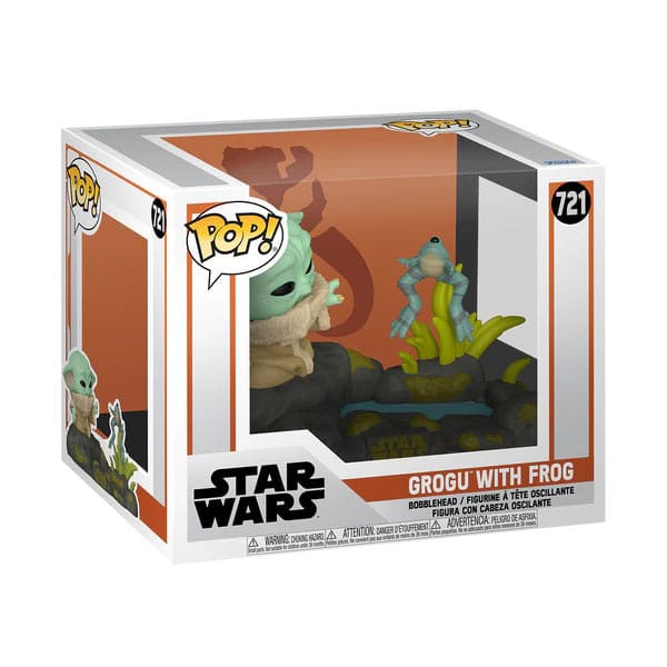 Star Wars: POP Grogu with Frog (720)