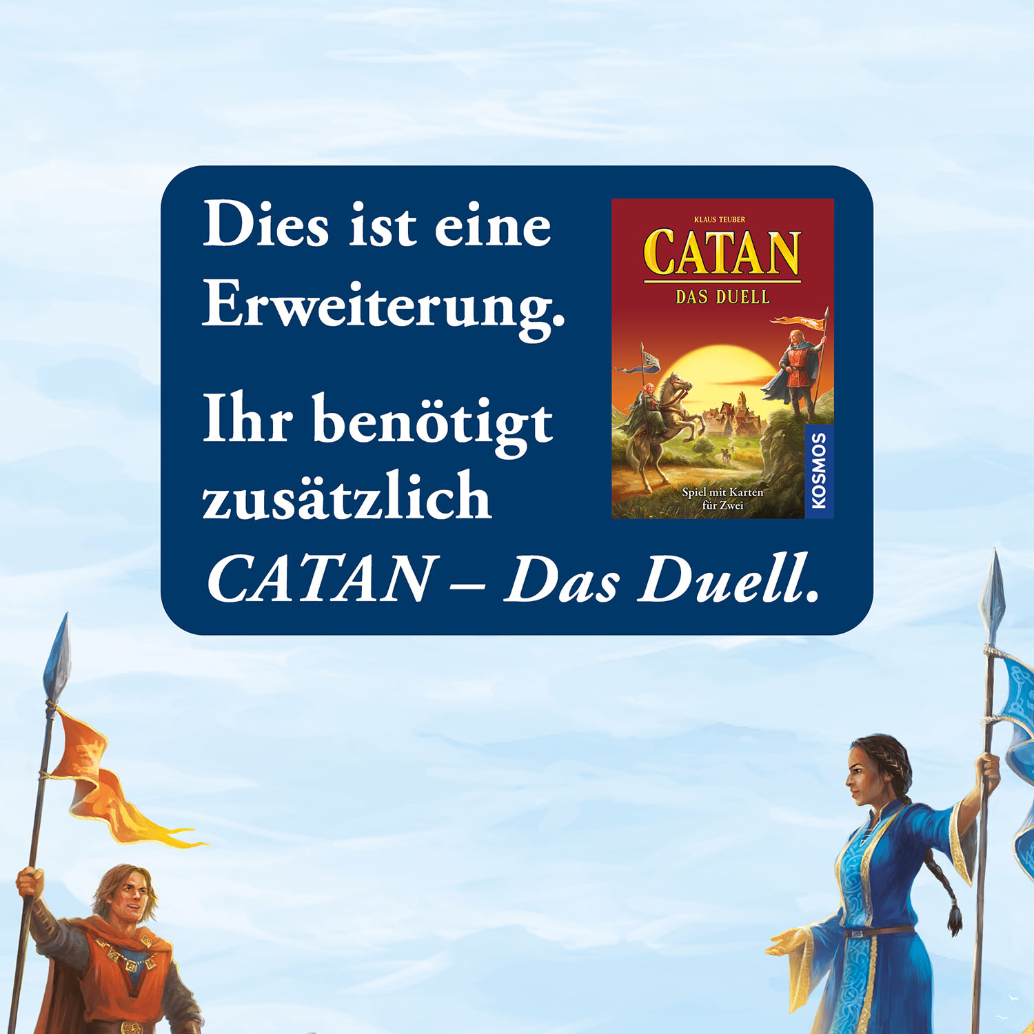 Catan: Das Duell - Finstere & Goldene Zeiten Erweiterung Catan: Das Duell - Finstere & Goldene Zeiten Erweiterung