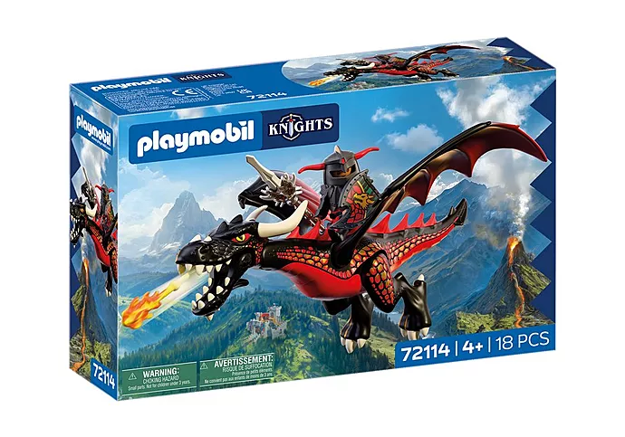 Playmobil: Knights - Schwarzer Drache