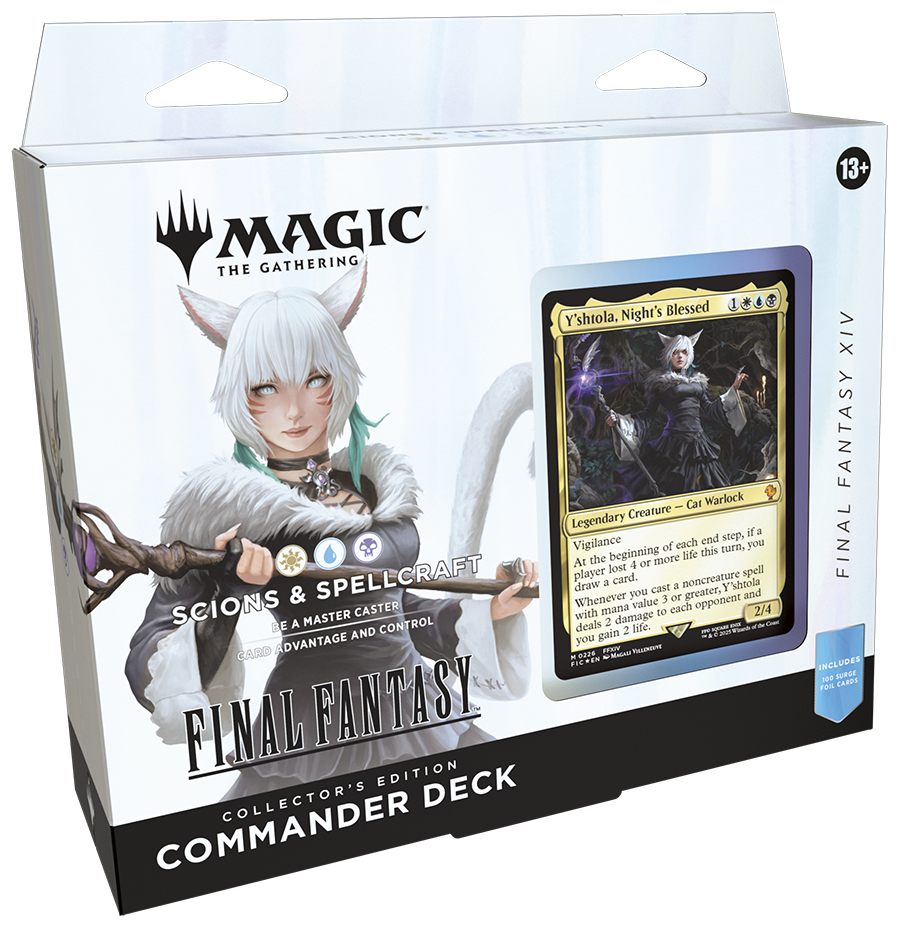 Magic CCG: Final Fantasy Commander Deck "Scions & Spellcraft" Collector's Edition