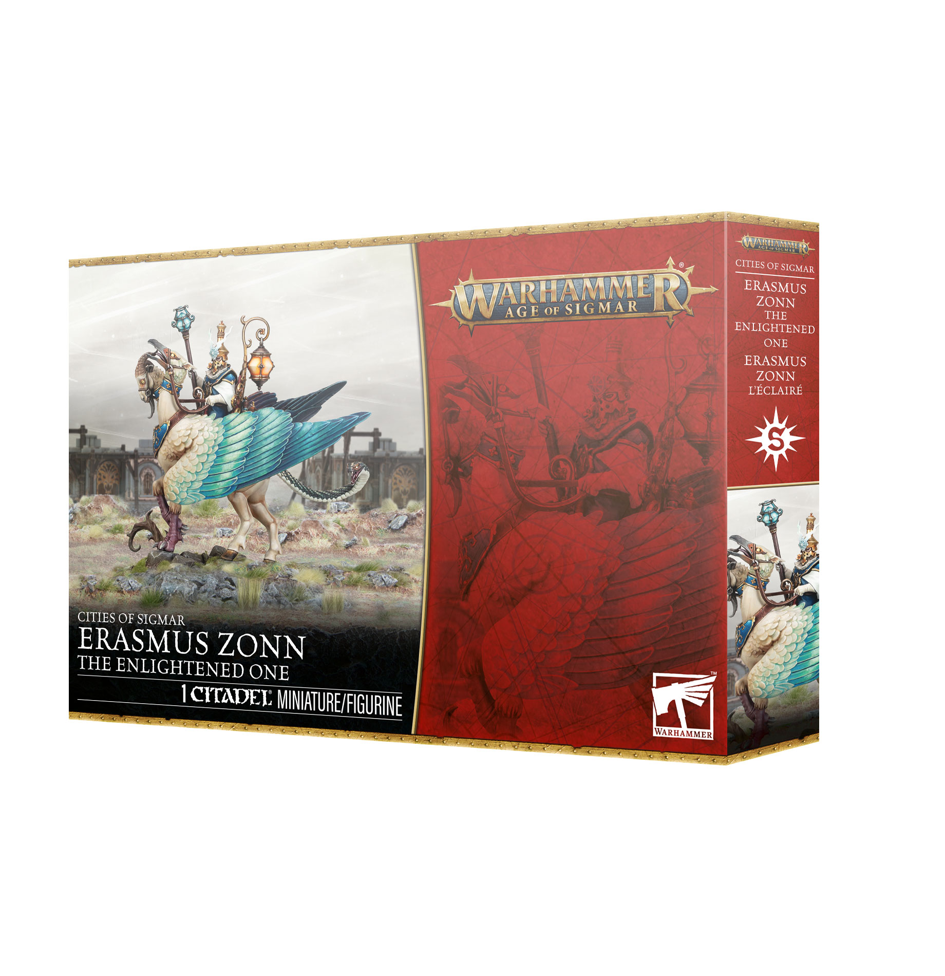 Citadel Miniatur, Erasmus Zonn, Drachenreittier, Age of Sigmar, Miniaturbox
